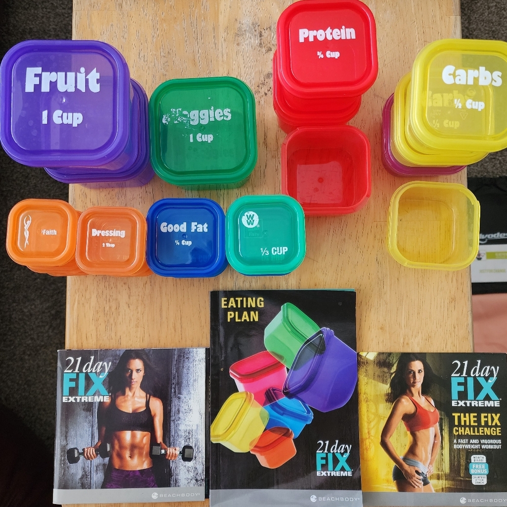 Beachbody Autumn Calabrese 21 Day Fix Extreme - Full Set